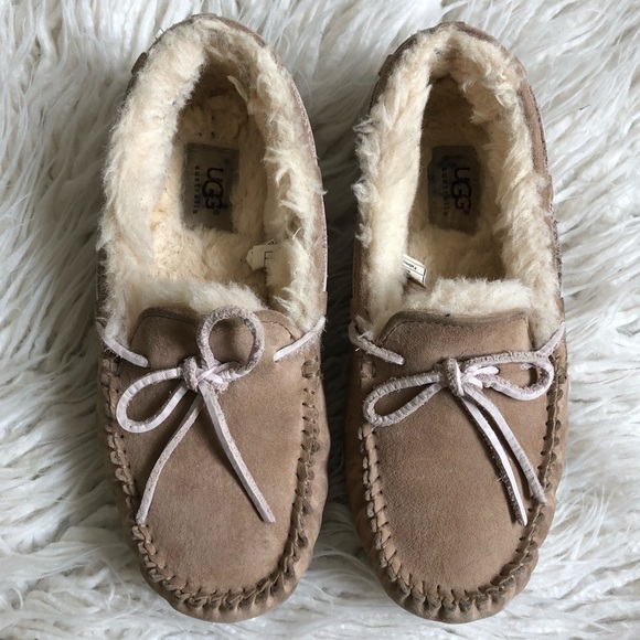 UGG Dakota Tobacco-2 Suede Moccasin Slipper Shoes - Picture 2 of 10